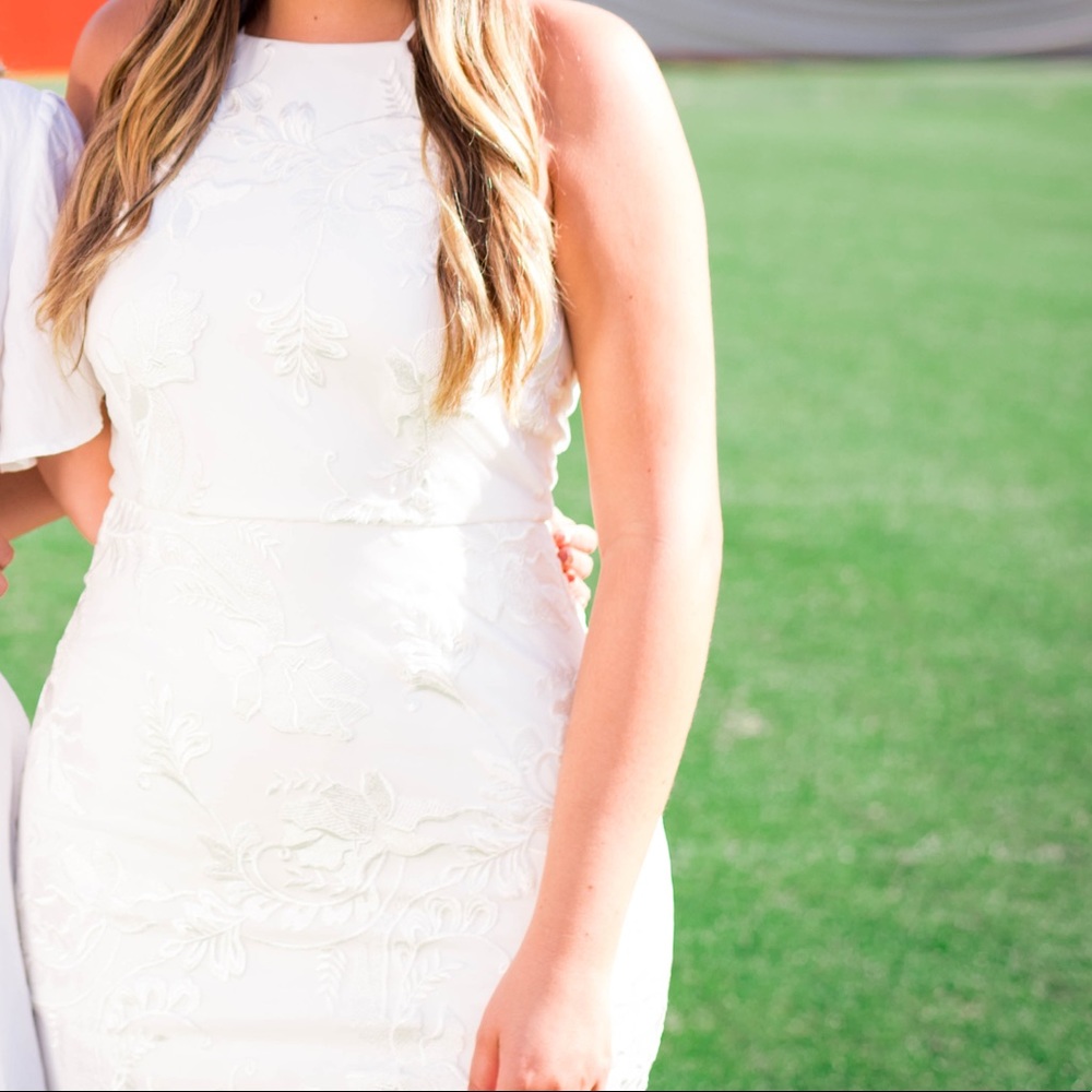 Lulus white dress